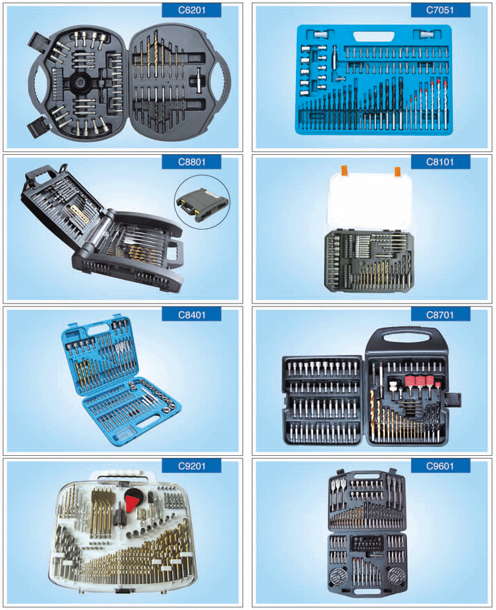 组合钻头集合 